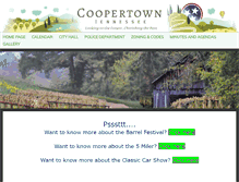 Tablet Screenshot of coopertowntn.org